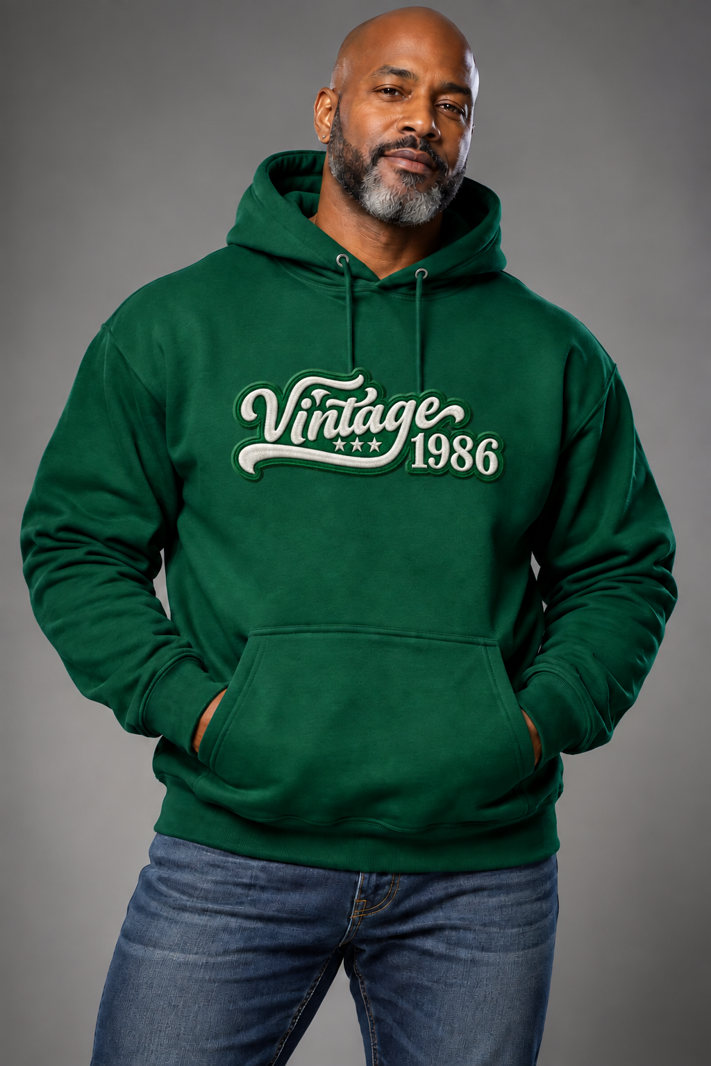 Embroidered Vintage 1986 — 40th Reunion Hoodie "Class Reunion"