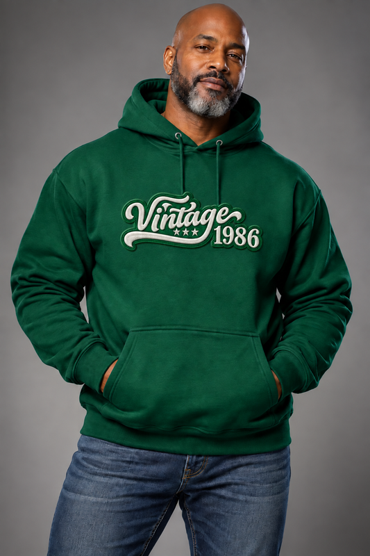 Embroidered Vintage 1986 — 40th Reunion Hoodie "Class Reunion"