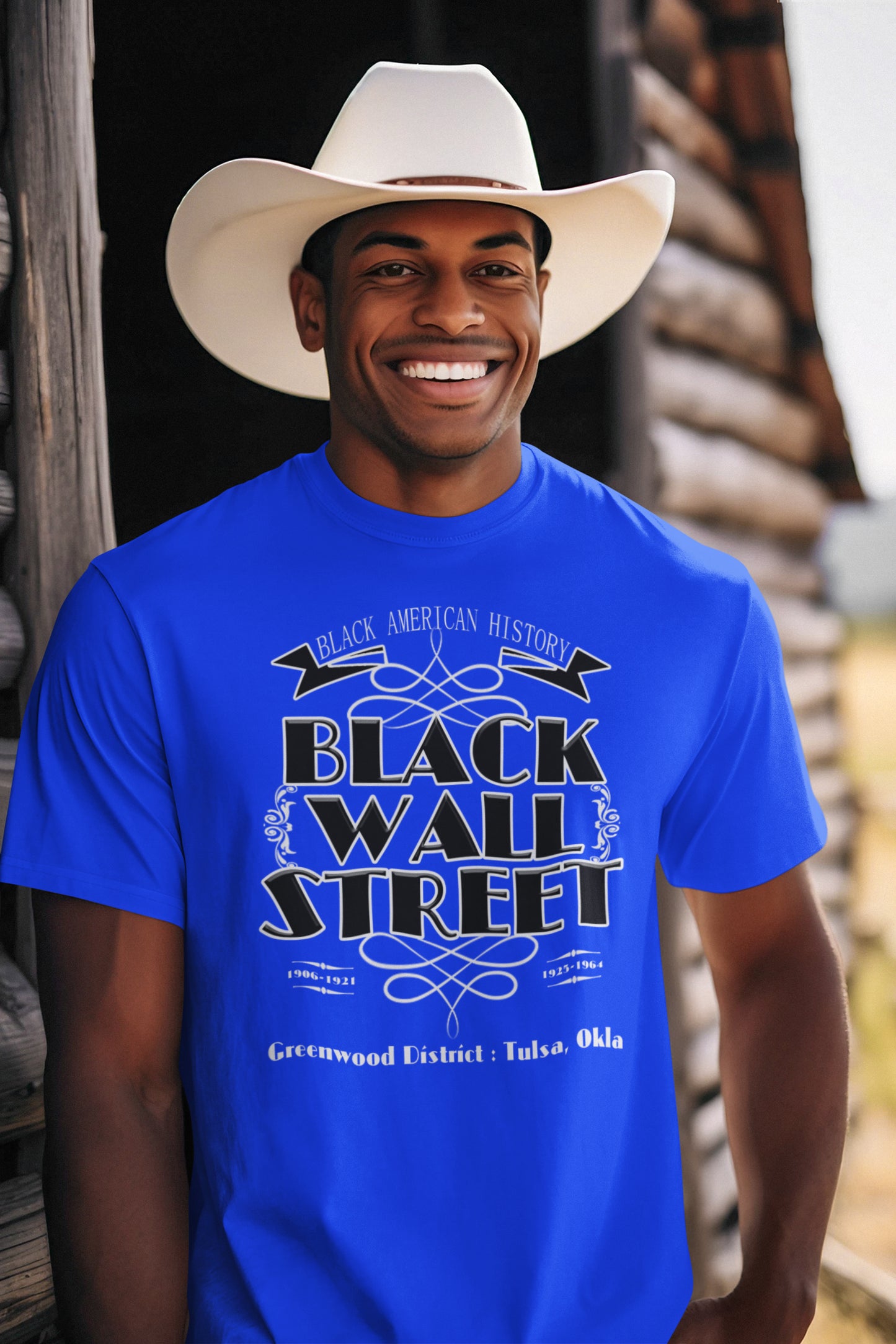 Black History "Greenwood District" t-shirt