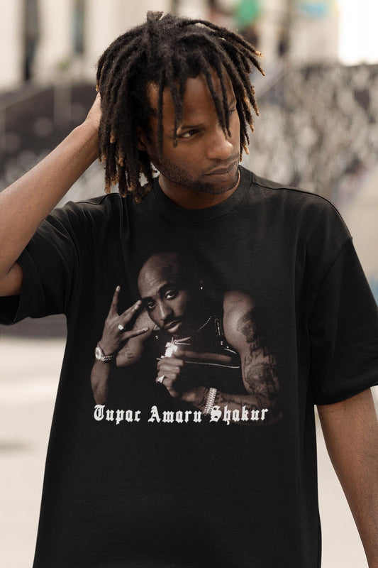 "Instant Download" Tupac Color - White Toner Ready to Press To Black Shirt